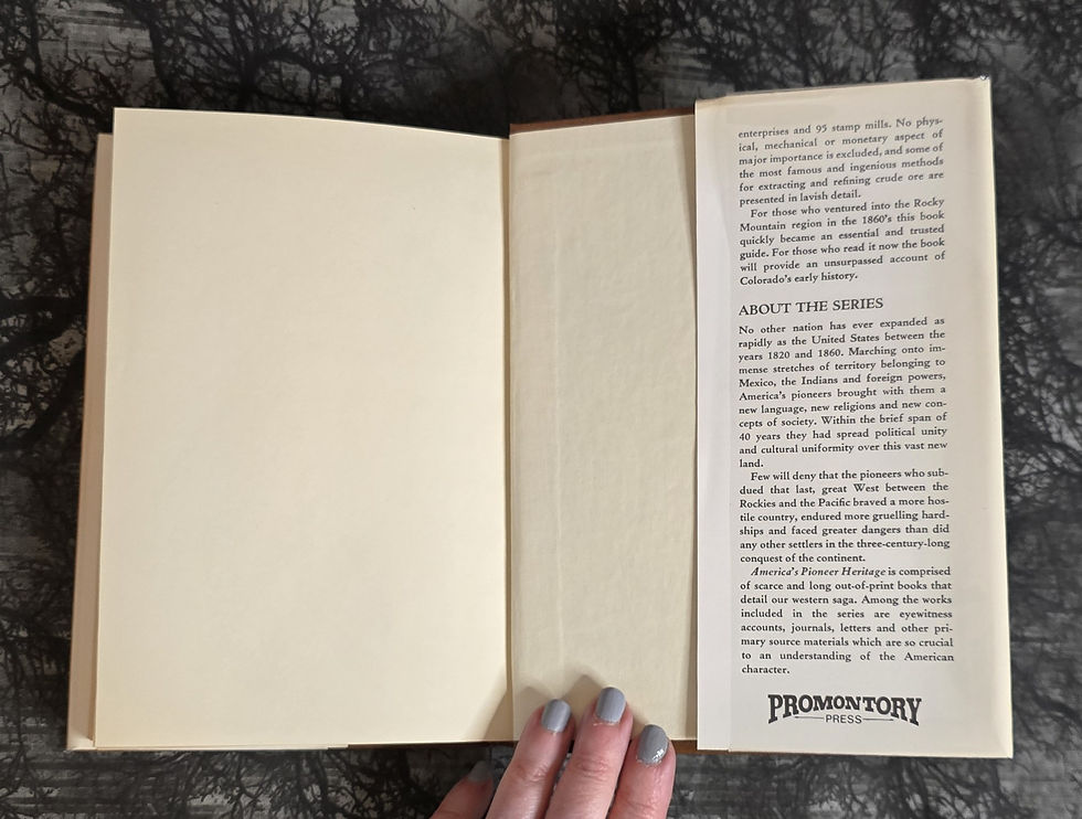 Thumbnail: The Mines Of Colorado by Ovando J. Hollister, 1974