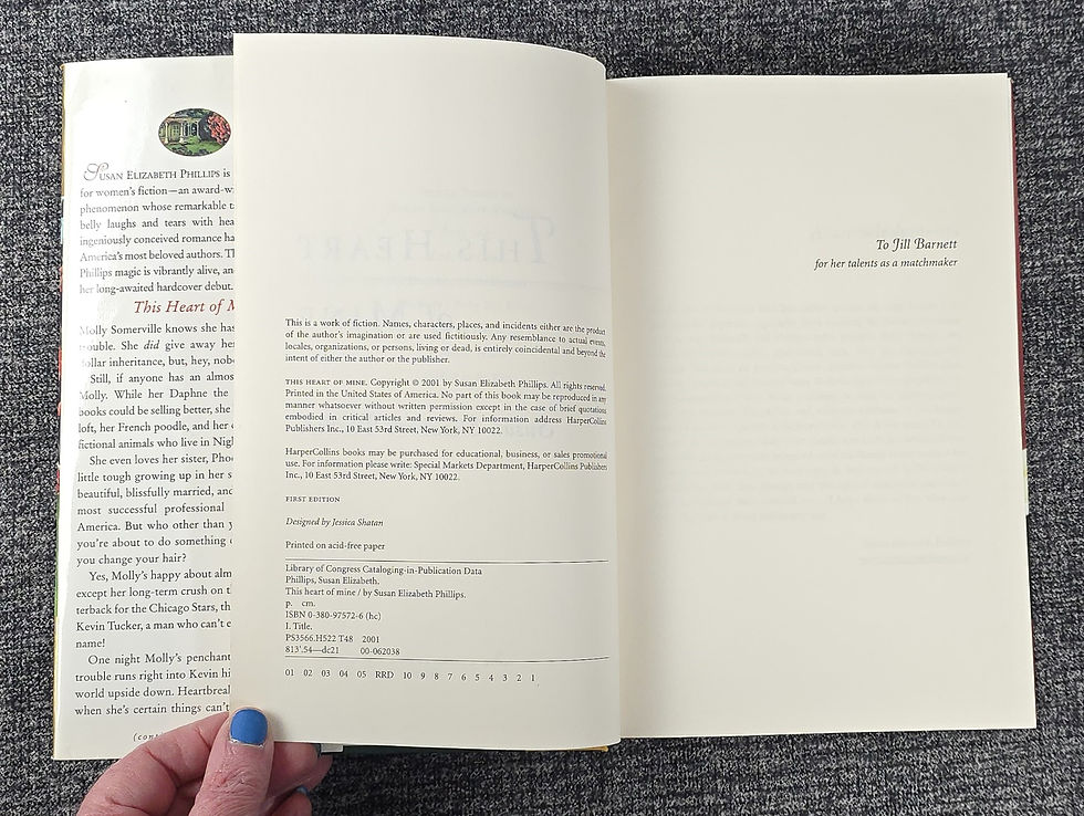 Thumbnail: This Heart Of Mine by Susan Phillips, 2001. Signed First Edition.