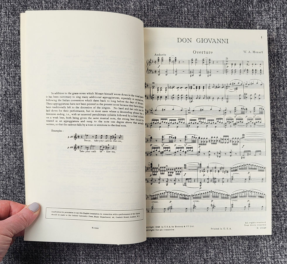 Thumbnail: Don Giovanni Opera in Two Acts by Wolfgang Amadeus Mozart. 1946 Boosey & Hawkes.