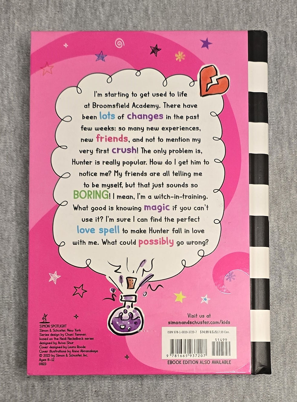 Thumbnail: Worst Love Spell Ever! (Middle School and Other Disasters) by Wanda Coven