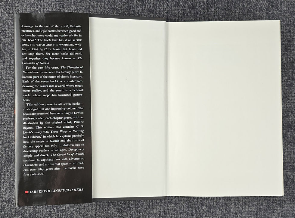 Thumbnail: The Chronicles Of Narnia by C.S. Lewis, 2005. 1st Edition.