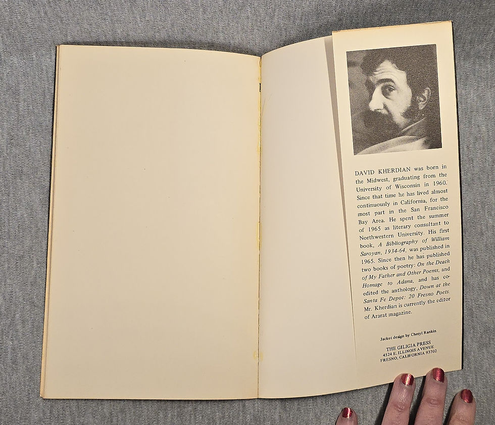 Thumbnail: Six San Francisco Poets by David Kherdian, 1969.
