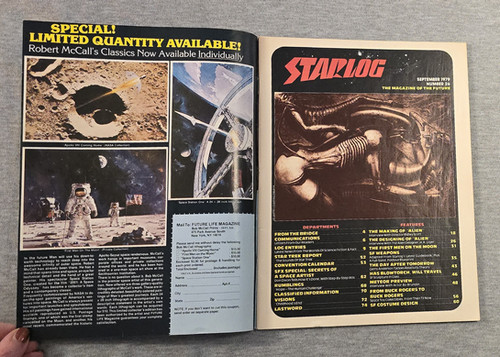 Starlog, Sci-Fi Periodical, 6 Issues, 1977-1979 | Tilted Books