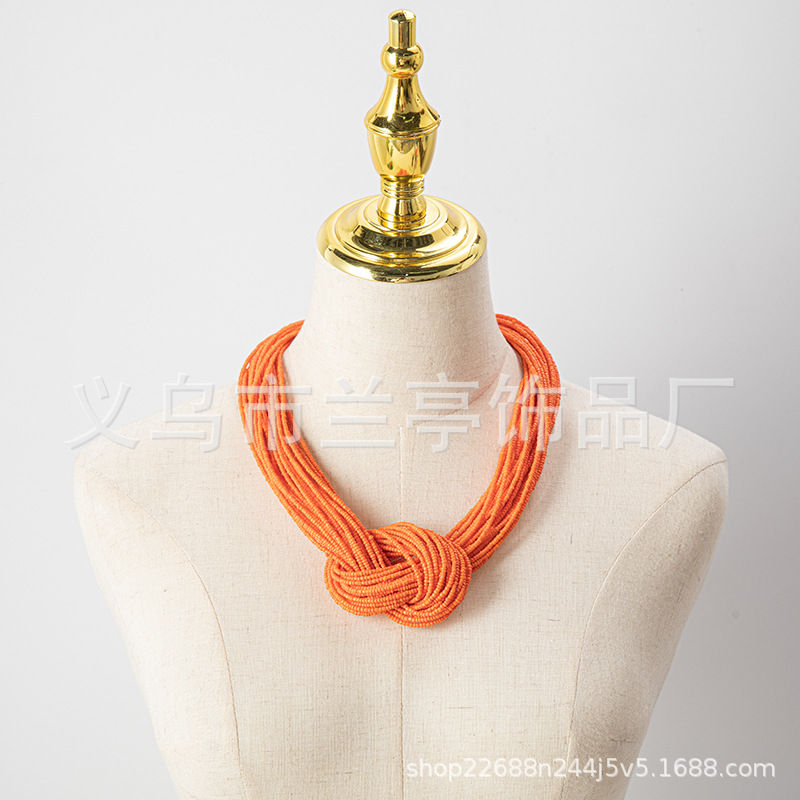 Thumbnail: Aurora Knot Necklace