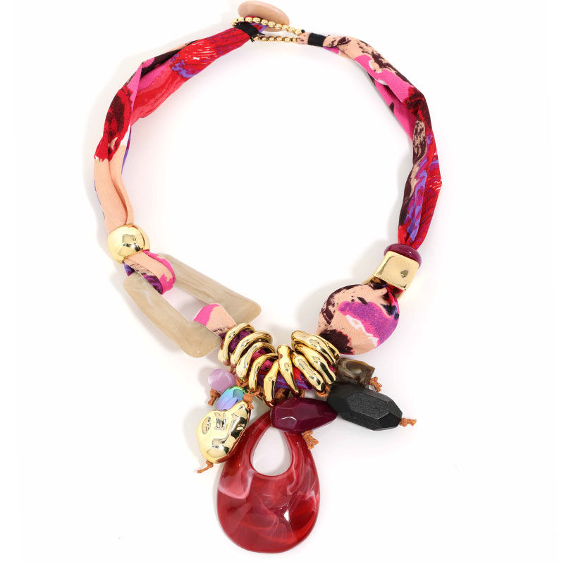 Thumbnail: Solar Aura Statement Necklace