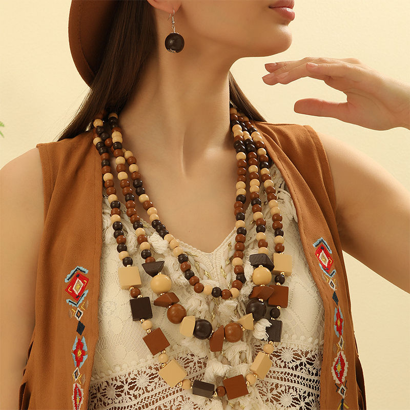 Africa Earth Layers Necklace