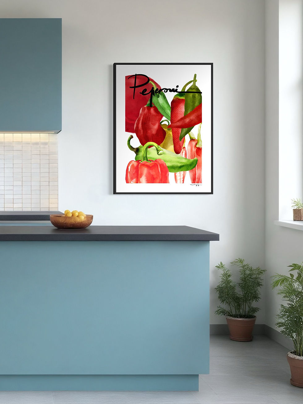 Miniature : Peperoni - Poster