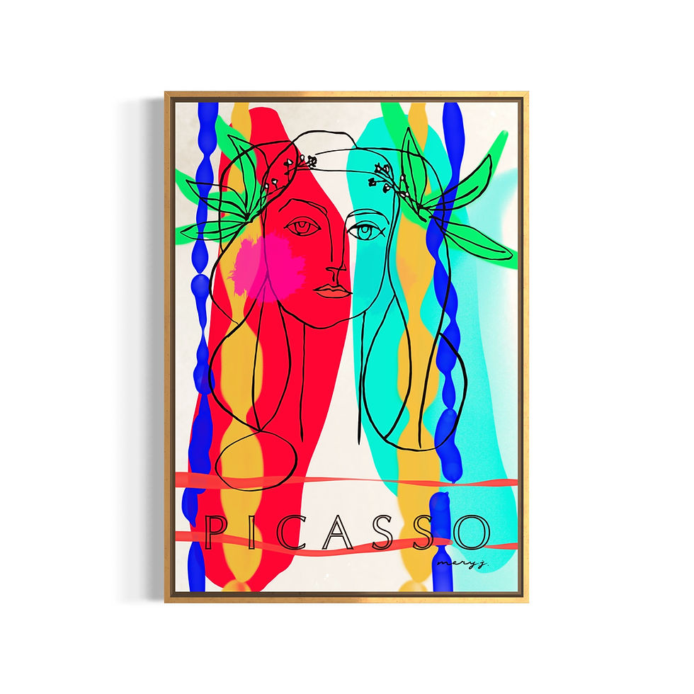 Miniature : Picasso La Femme Fleur