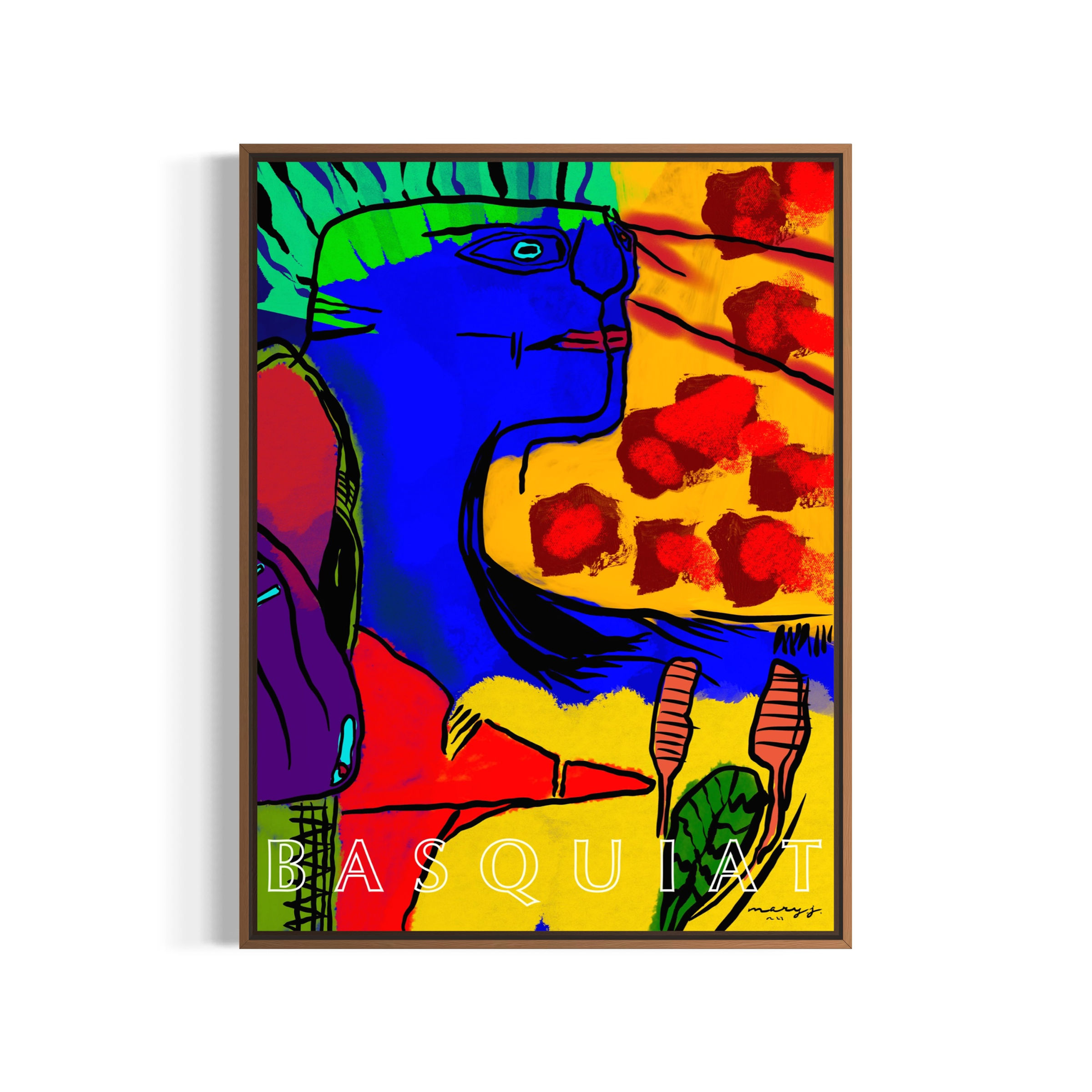 Basquiat Urban Flame