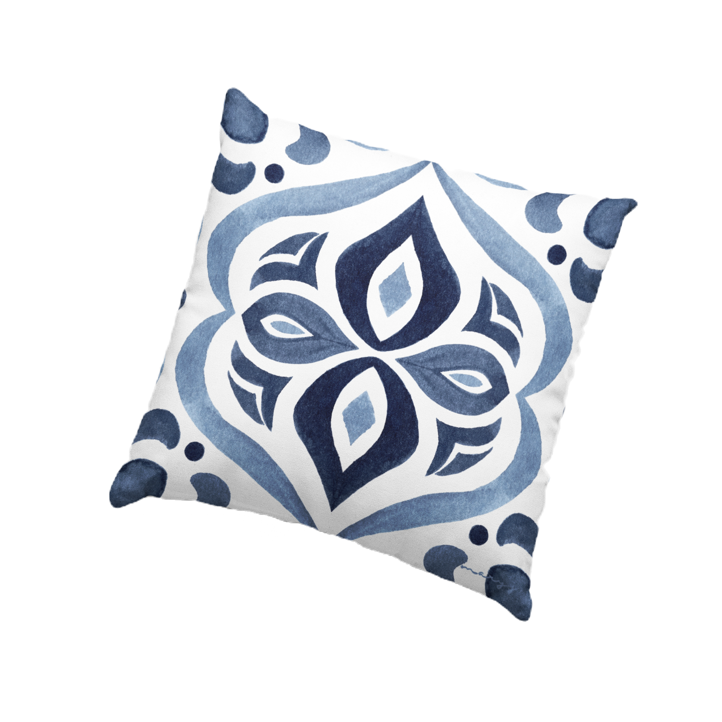 Porcelaine - Coussin