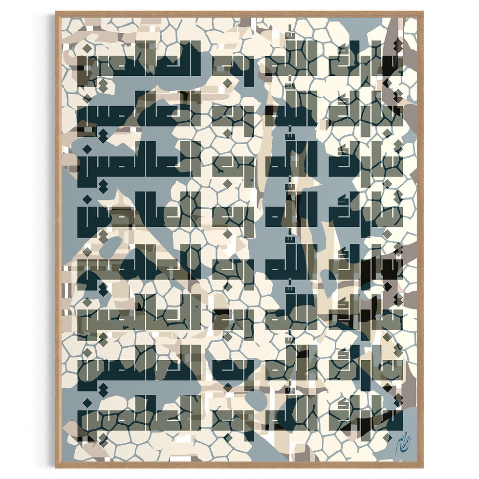 Miniature : Surah Al-A’raf 54 II - Toile & Poster