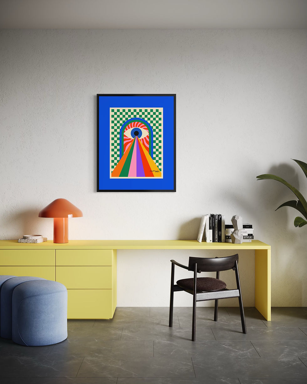 Miniature : Bauhaus Occhio III - Toile & Poster