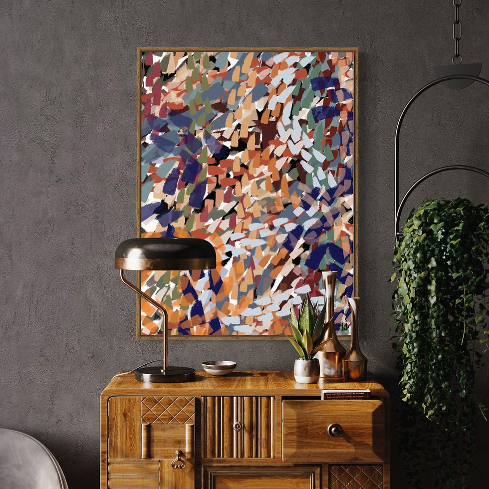 Miniature : City Garden - Toile