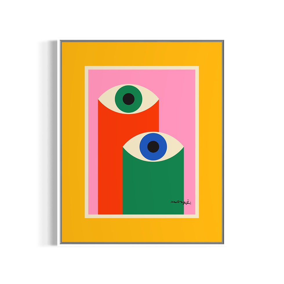 Miniature : Bauhaus Occhio I - Toile & Poster
