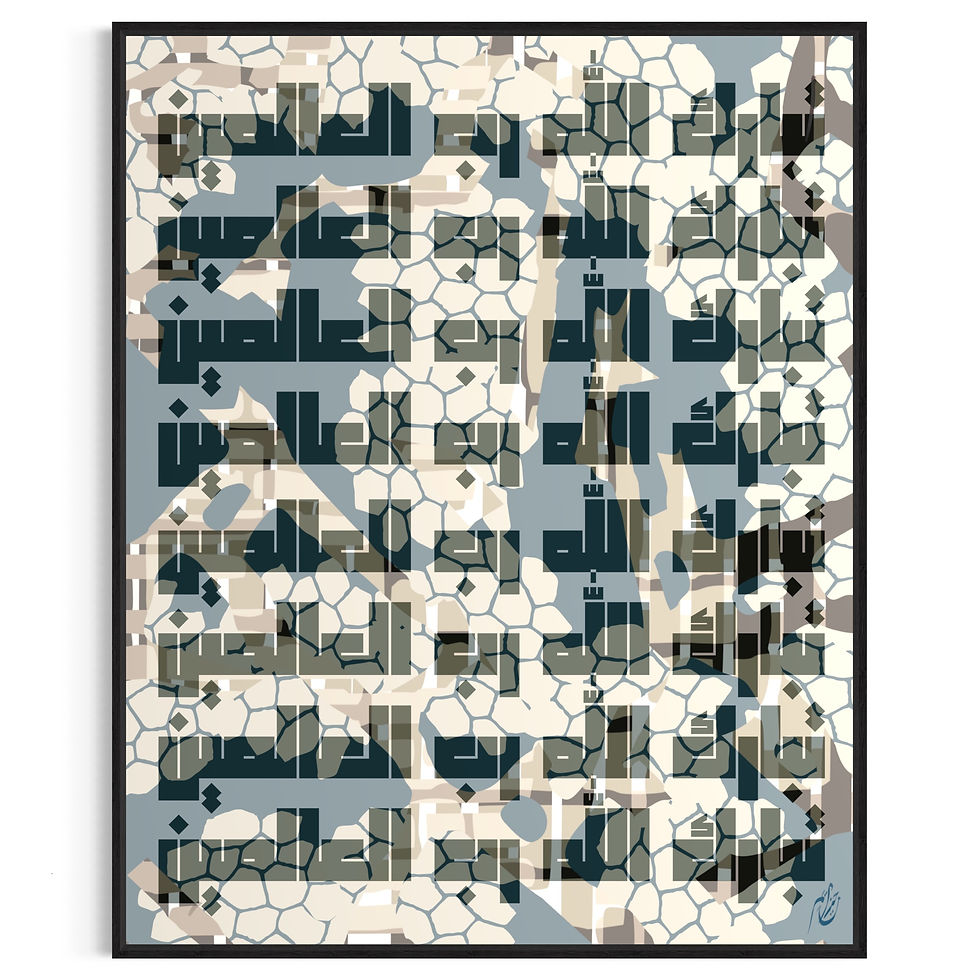 Miniature : Surah Al-A’raf 54 II - Toile & Poster