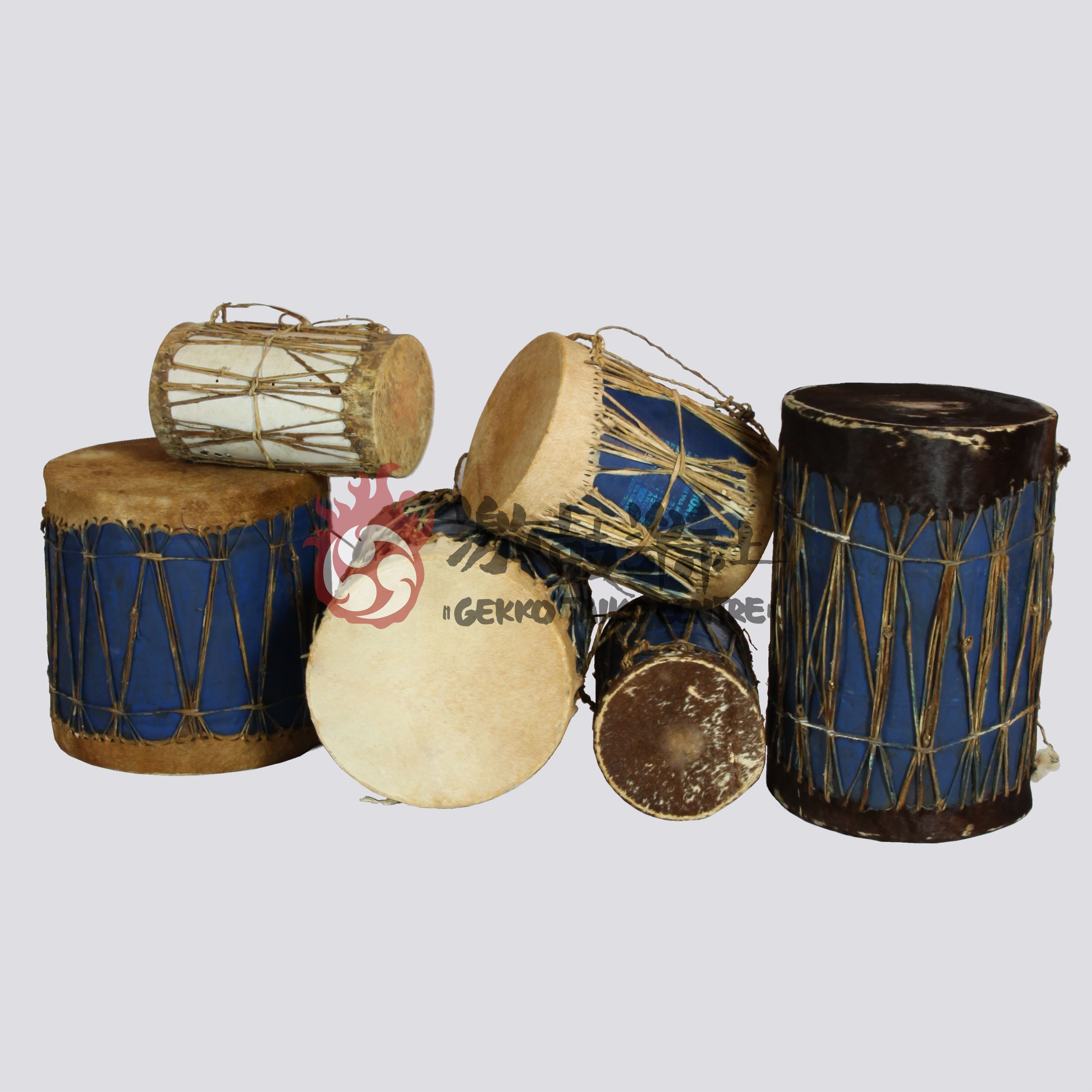 木製非洲低音鼓