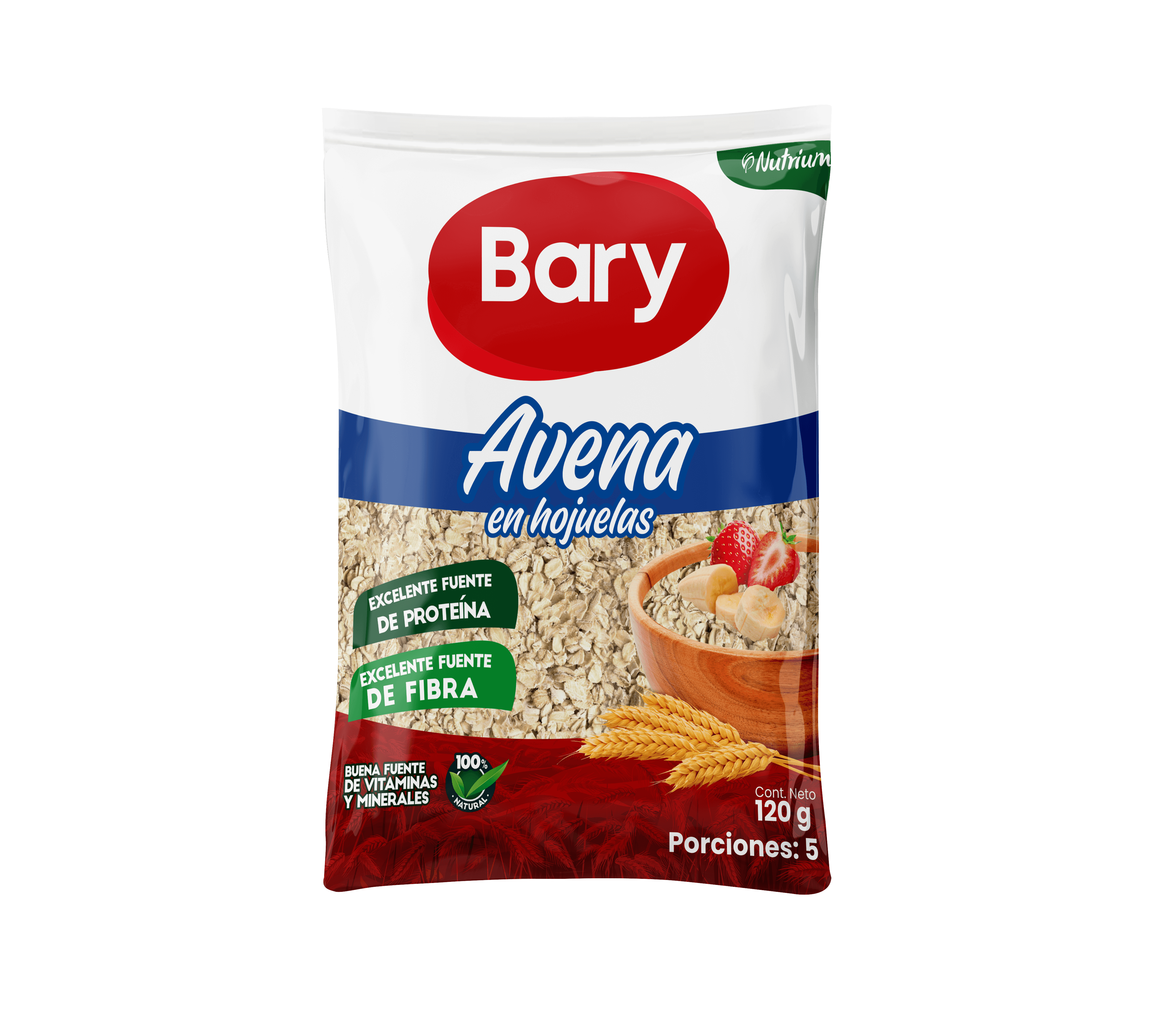 Avena en Hojuelas X120g Bary