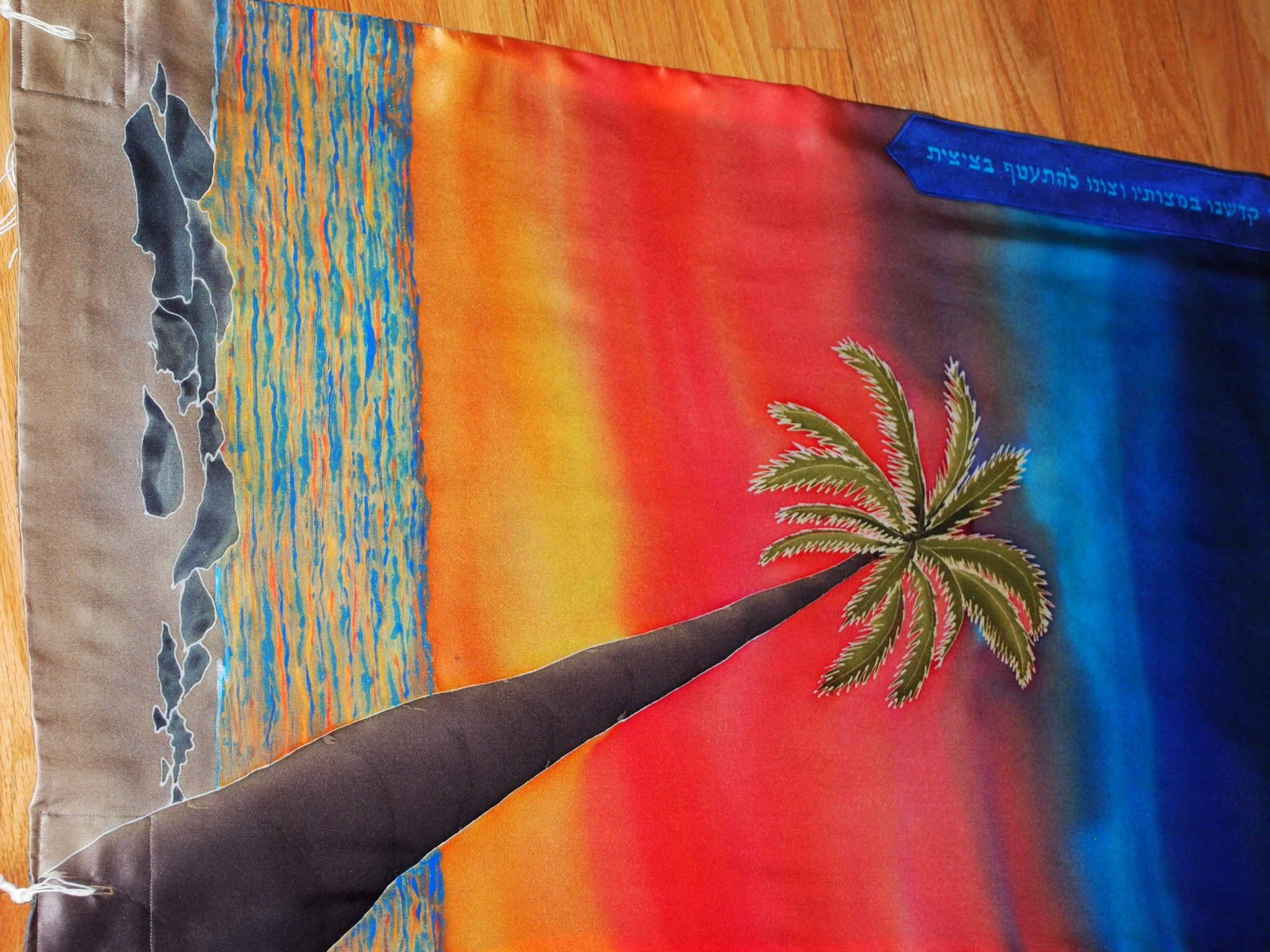 Silks by Diane Custom Silk Tallit Gallery Portland, Oregon