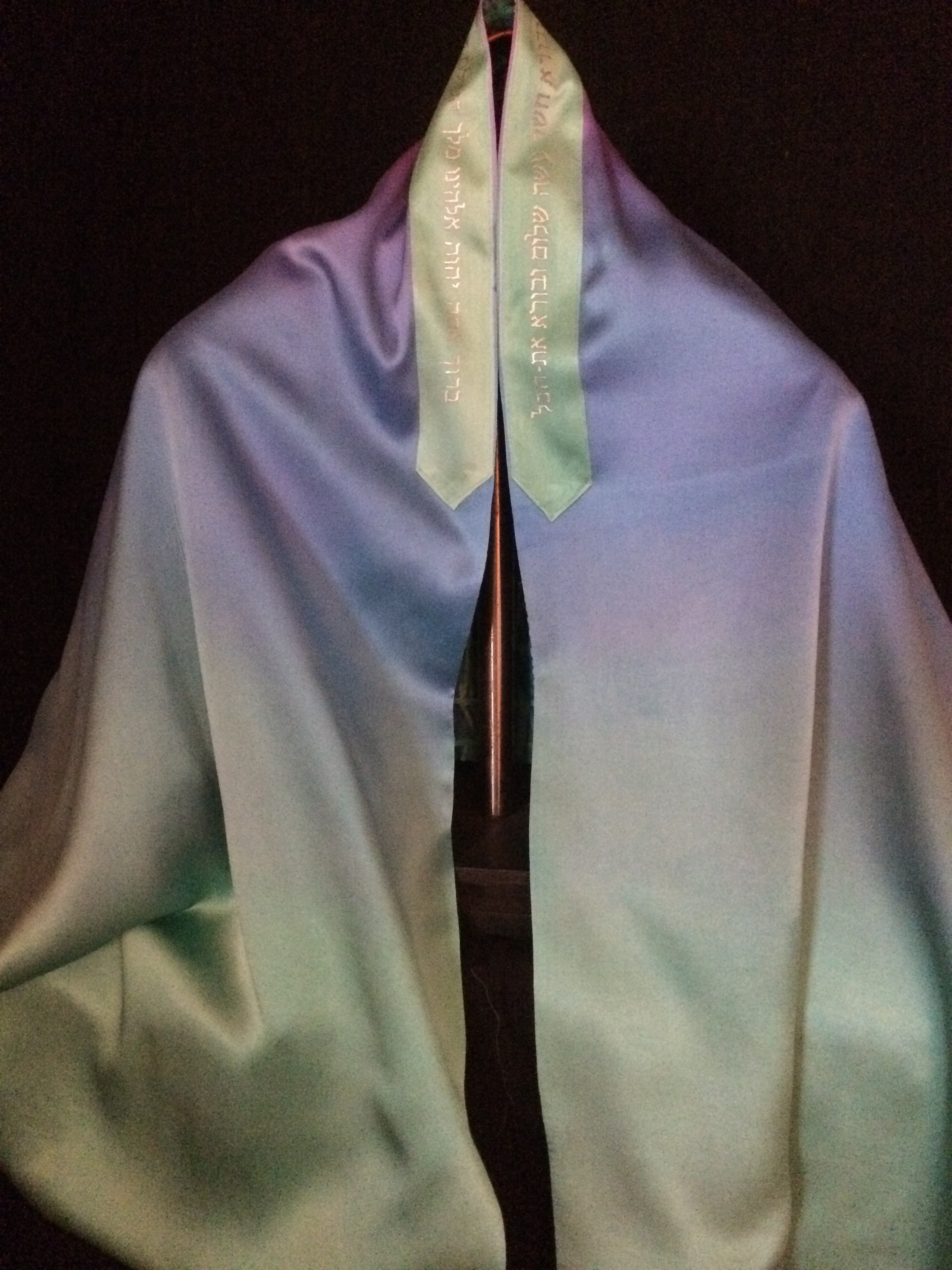 Silks by Diane Custom Silk Tallit Gallery Portland, Oregon