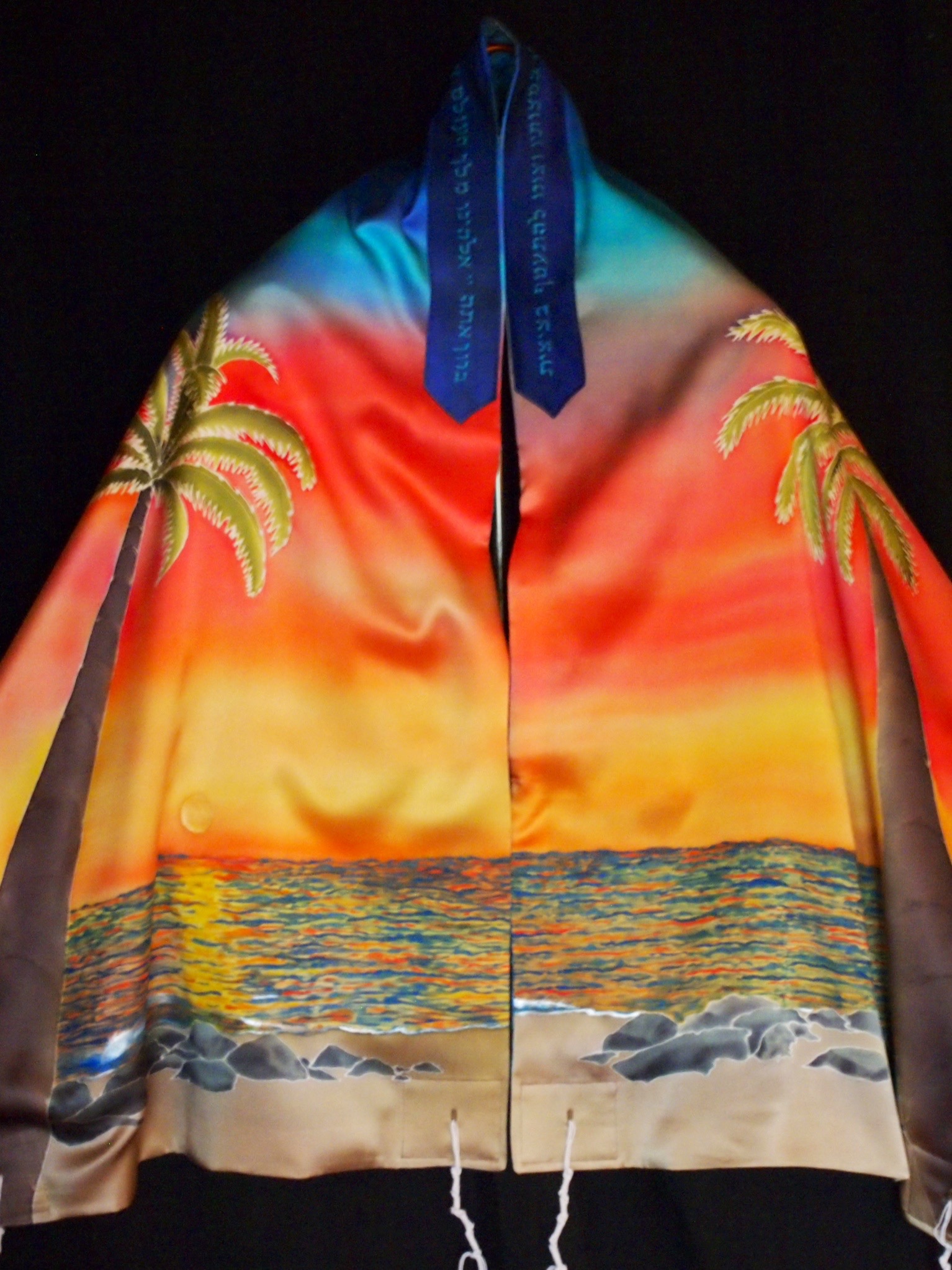 Silks by Diane Custom Silk Tallit Gallery Portland, Oregon