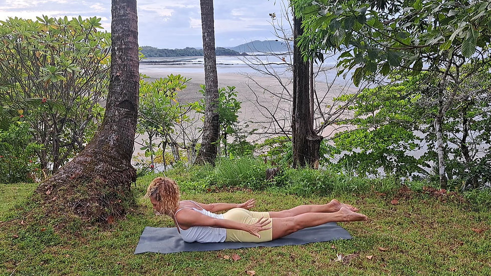 woman practicing pilates in Panama