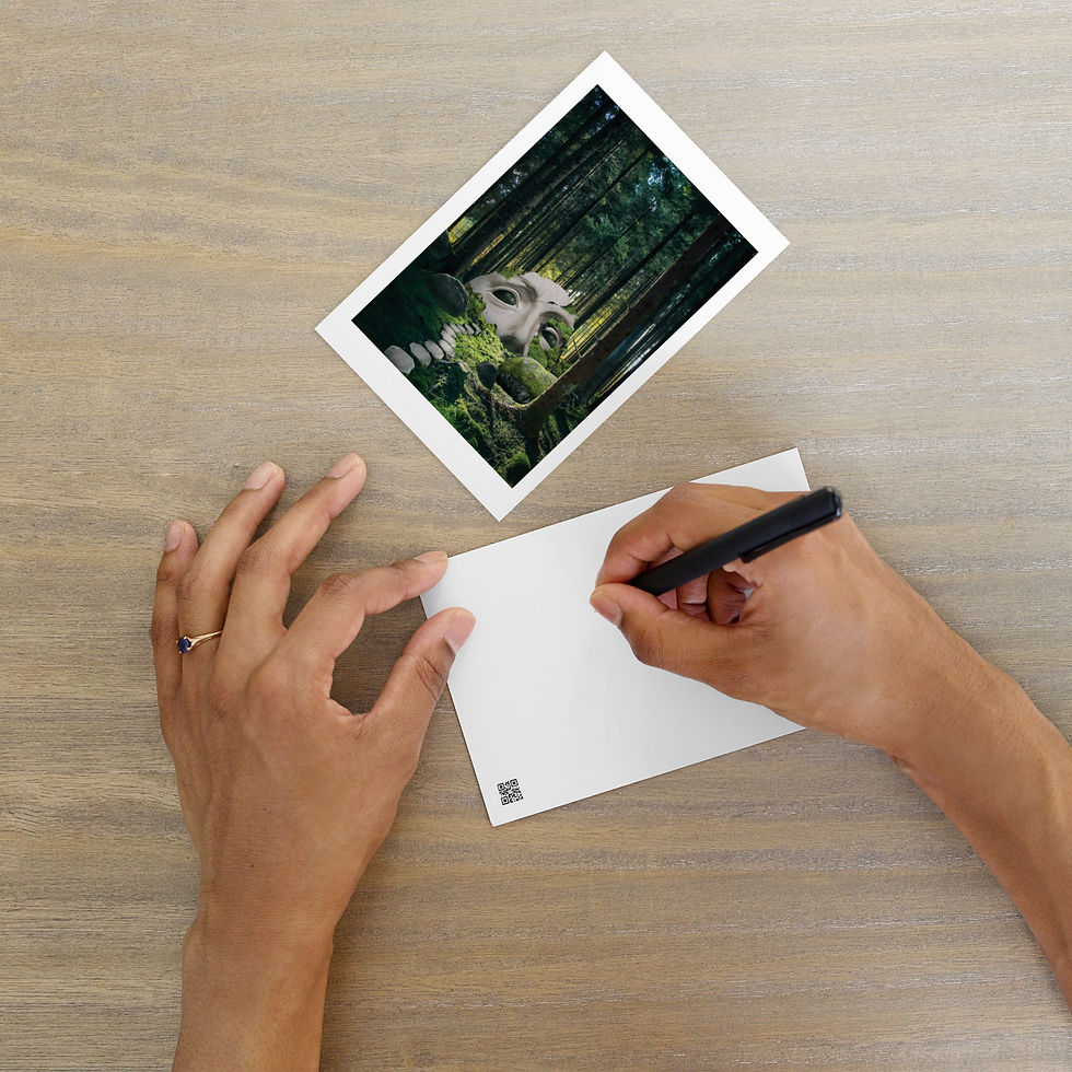 'Go To Nowhere' Postcard