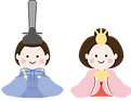 ひな祭りのイラスト