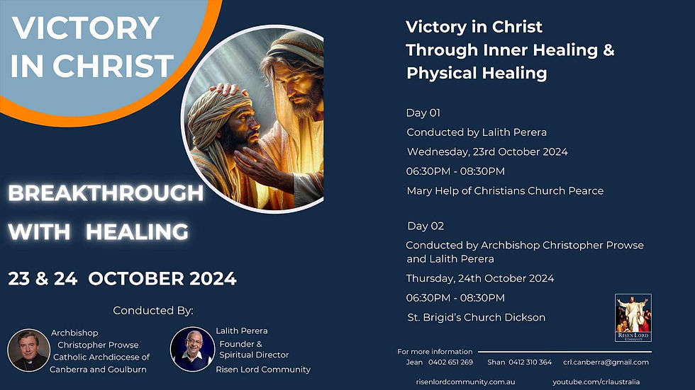 Victory in Christ - Canberra, Australia