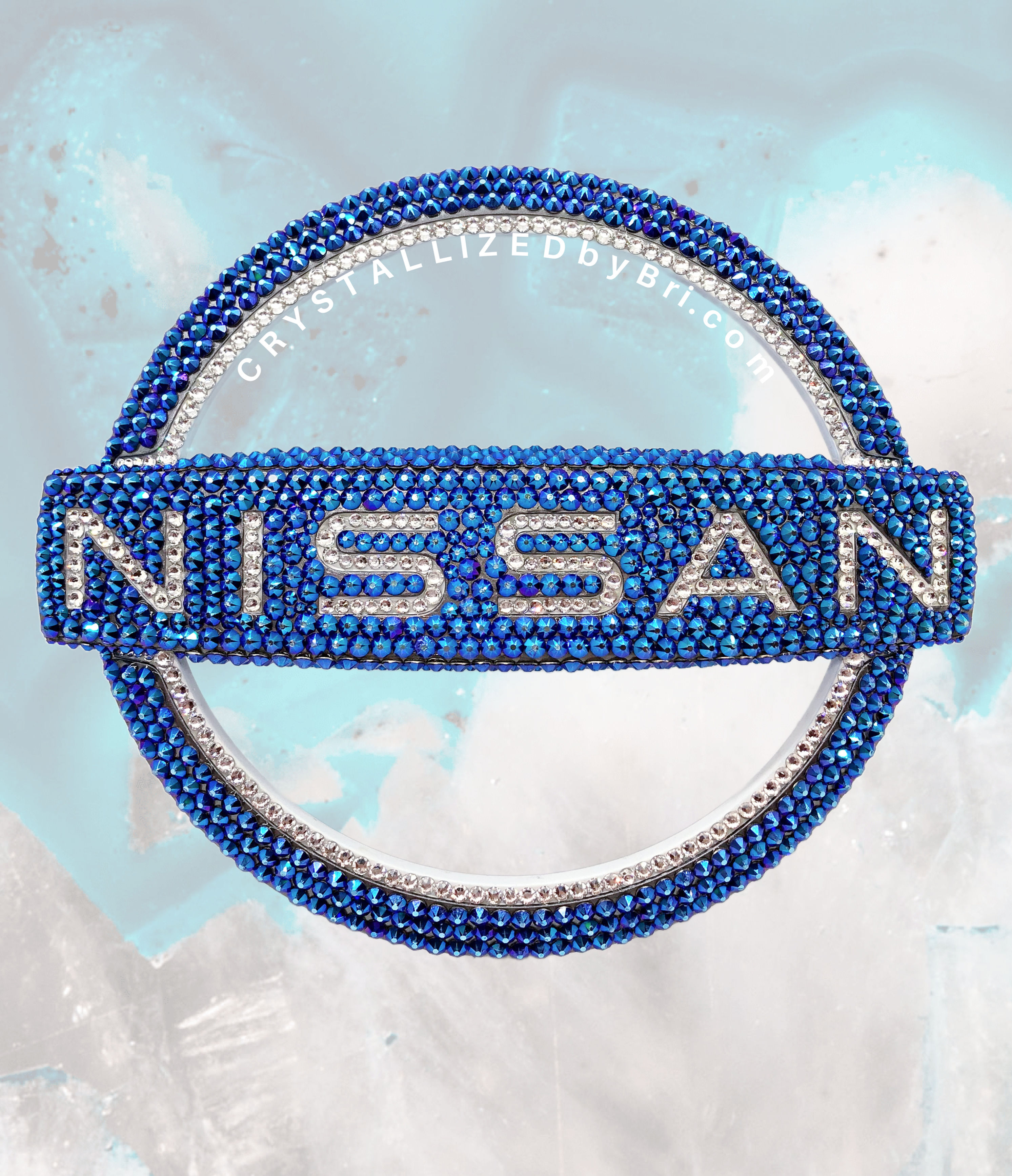 CRYSTALLIZED Nissan Emblem - Any Size