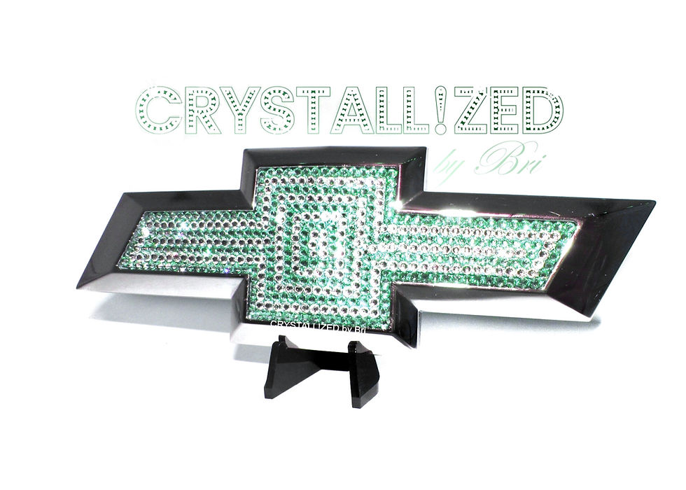 Thumbnail: CRYSTALLIZED Chevrolet Bowtie Emblem - Any Size!