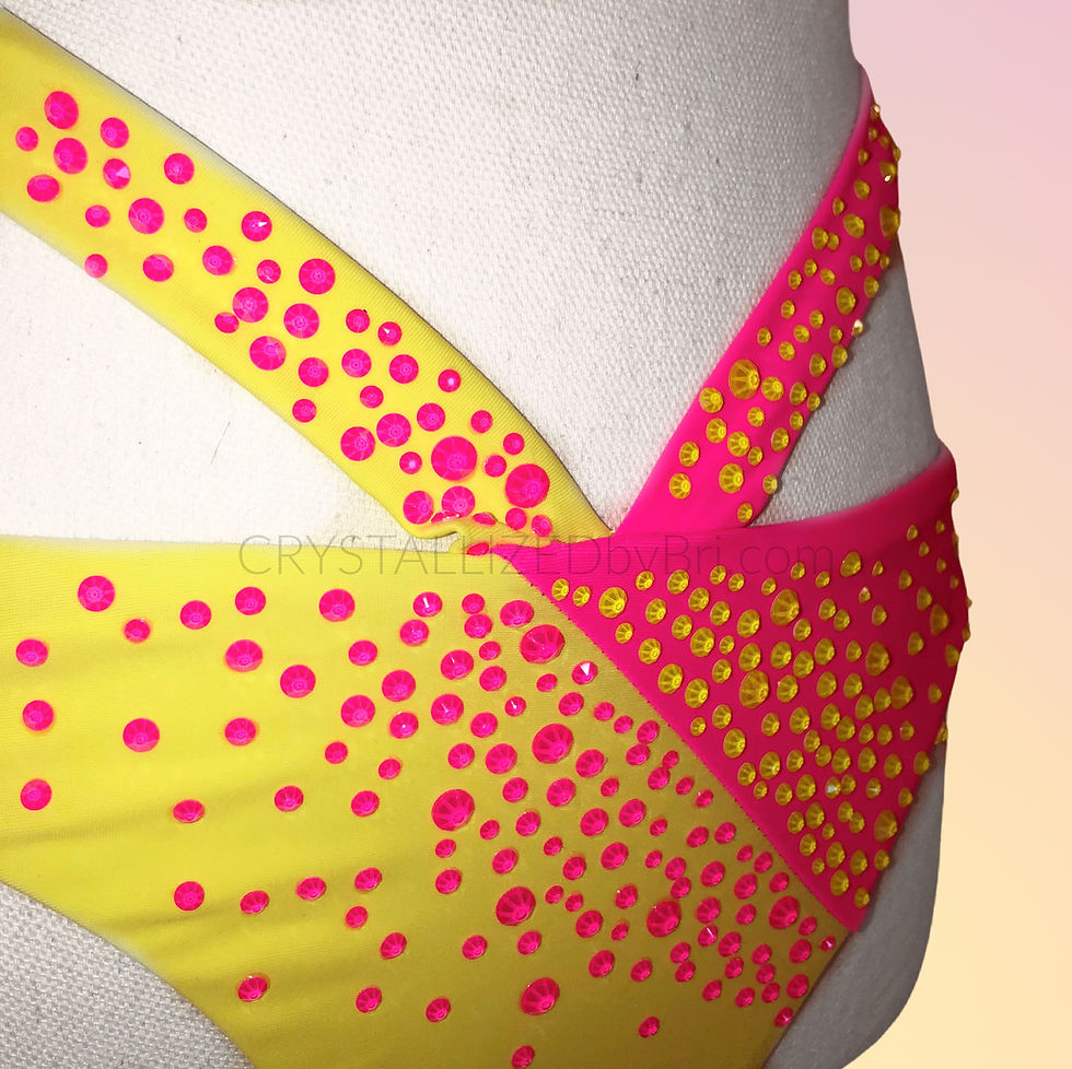 Thumbnail: CRYSTALLIZED Bikini - Neon Scatter