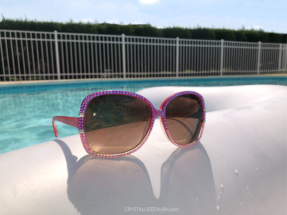 Thumbnail: CRYSTALLIZED Sunglasses - Any Color!