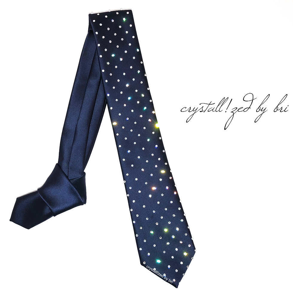 Thumbnail: CRYSTALLIZED Men's Tie - Dotted
