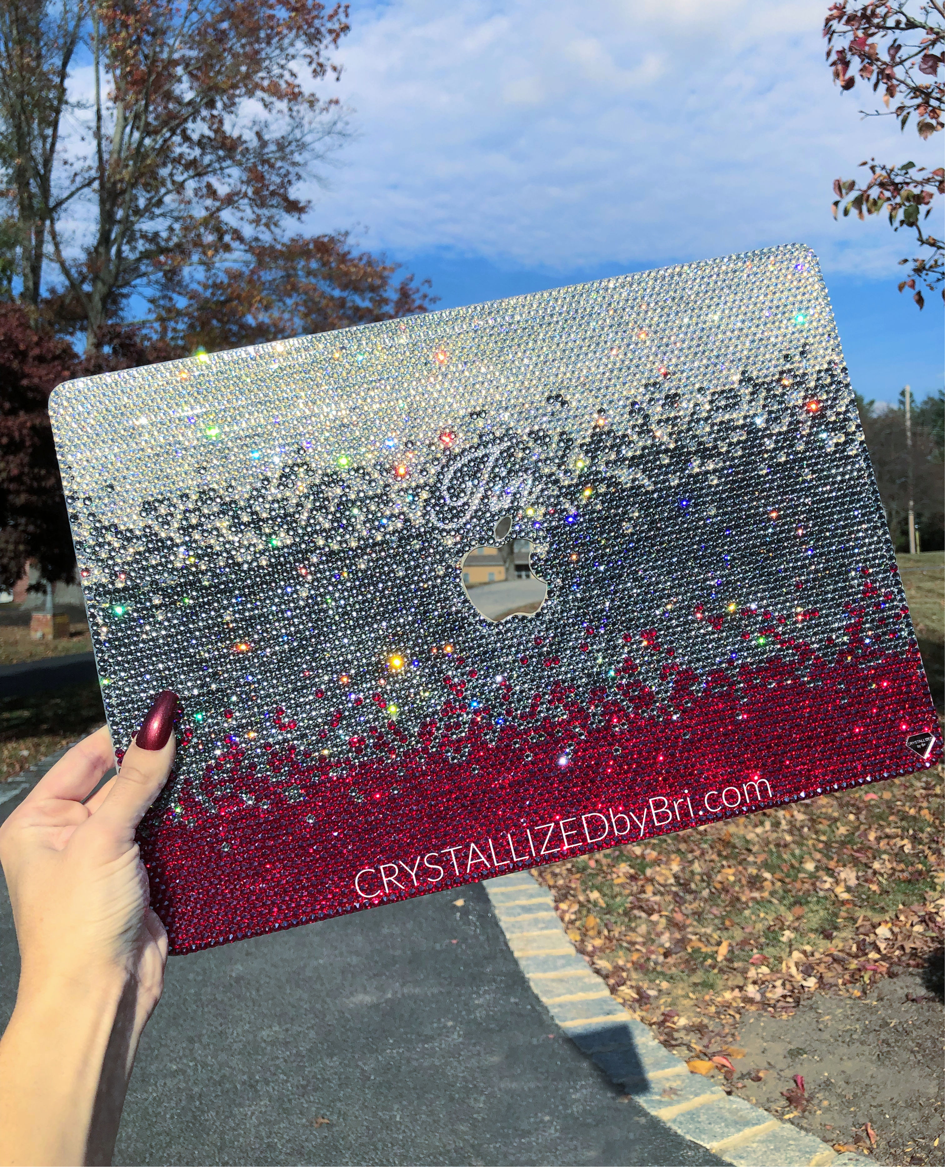 CRYSTALLIZED Mac Laptop Case - Ombre
