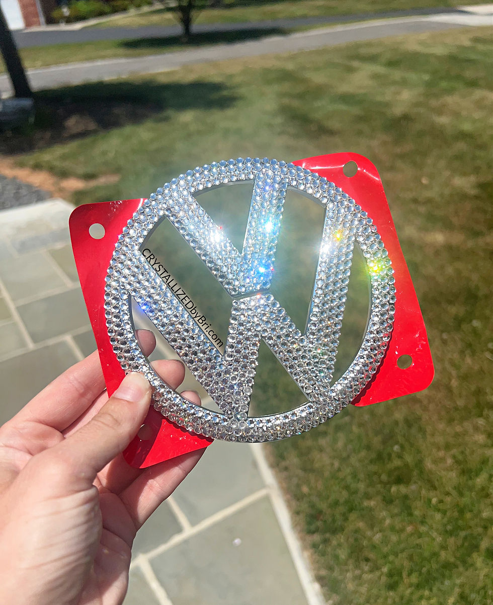 Thumbnail: CRYSTALLIZED VW Volkswagen Emblem - Any Size