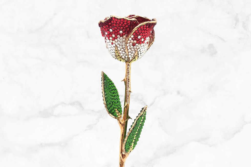 BLING PRESERVED ROSES | Gold, Platinum, Natural | CRYSTALL!ZED by Bri