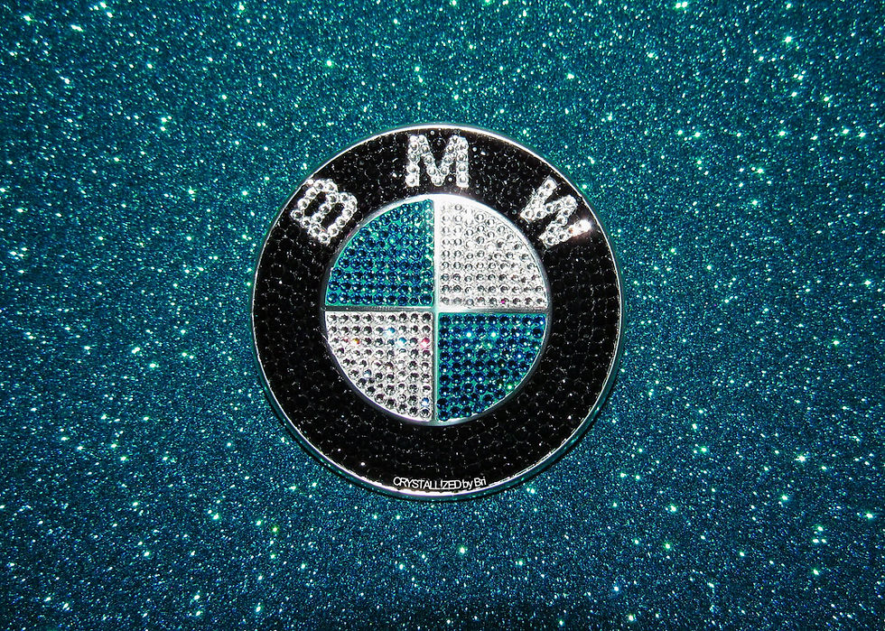 Thumbnail: Bedazzled Swarovski crystal car emblem auto bling by crystallized by bri