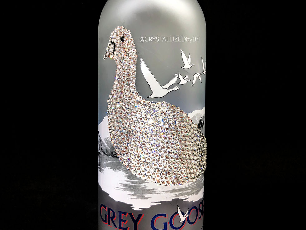 Thumbnail: CRYSTALLIZED Grey Goose Bottle - EMPTY