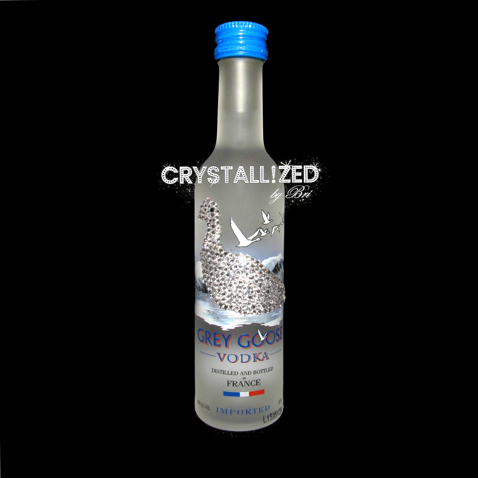 Thumbnail: CRYSTALLIZED Grey Goose Bottle - EMPTY