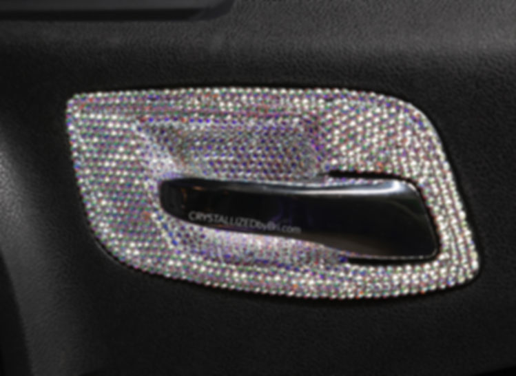 CRYSTALLIZED Interior Door Handle Trim - Dodge Charger