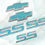Thumbnail: Swarovski crystal chevy ss bedazzled bowtie bling auto emblem