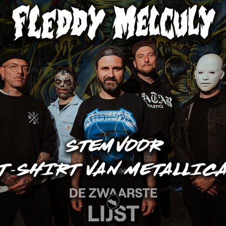 Stem voor T-SHIRT VAN METALLICA @ De Zwaarste Lijst van Studio Brussel!