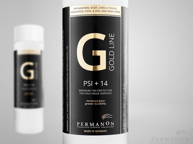 Thumbnail: Permanon PSI+14 Gold Line Bottles