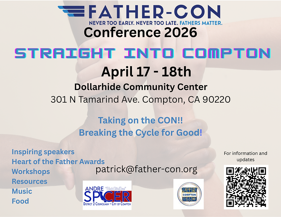 Father-Con Conference 2026: Straight INTO Compton