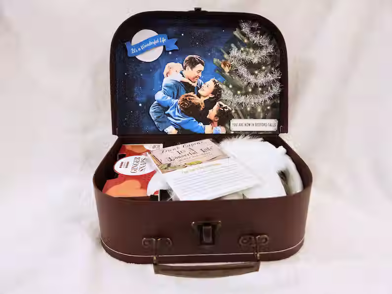 Thumbnail: It’s a Wonderful Life Interactive Movie Box | Handcrafted Mini Details and Props
