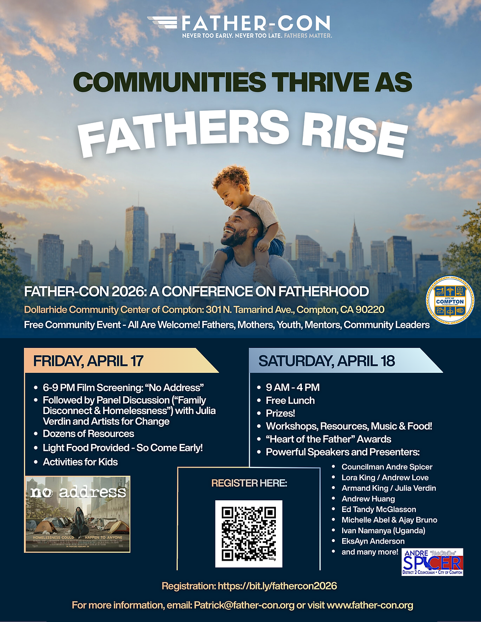 Father-Con Conference 2026: Straight INTO Compton