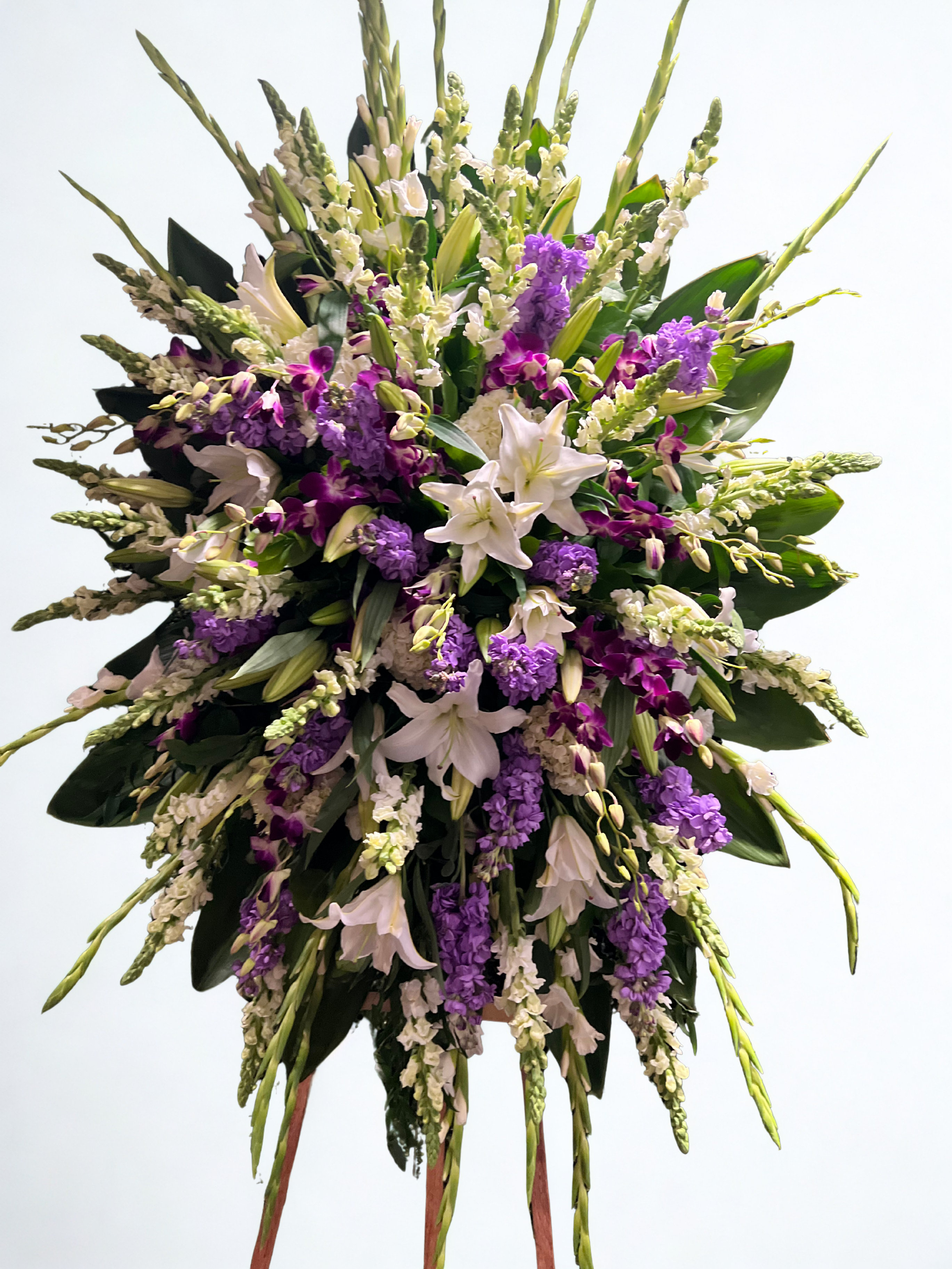 Lavender Standing Spray SF#239