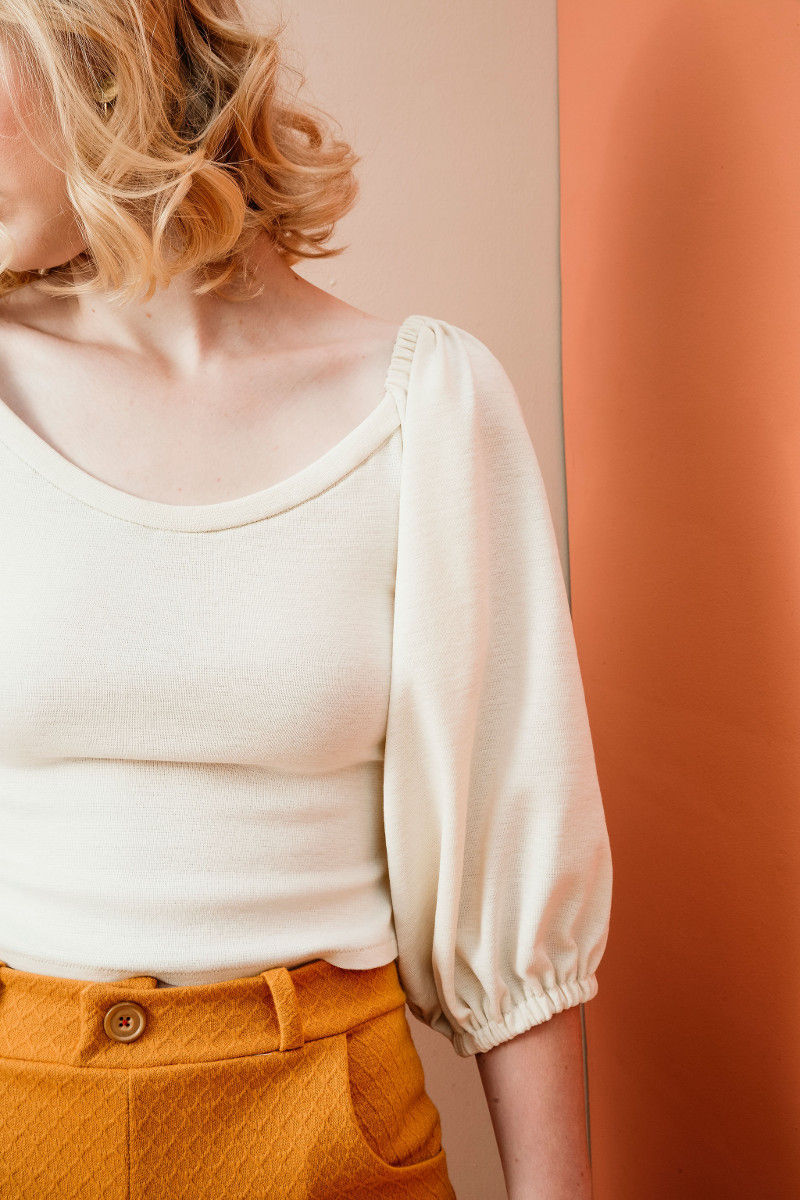 Thumbnail: Friday Pattern Company - The Adrienne Blouse (Beginner)