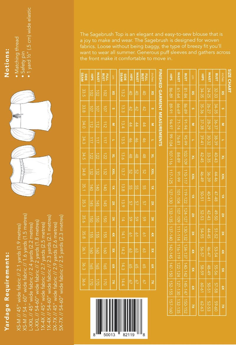 Thumbnail: Friday Pattern Company - The SagebrushT op