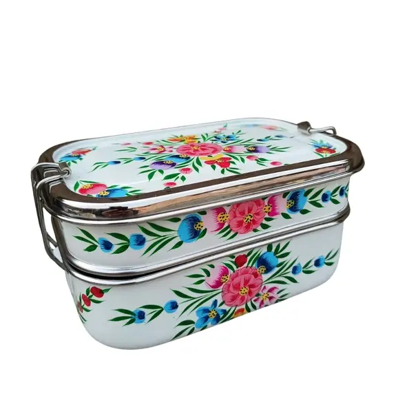 Thumbnail: Stainless Steel Tiffin Tins / Lunchbox - Garland